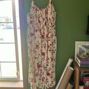 Rose midi dress - old navy